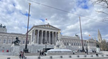 Parlamenti i Austrisë, Vjenë, Austri/ Foto: Xheneta Murtezaj, Kallxo.com 2023